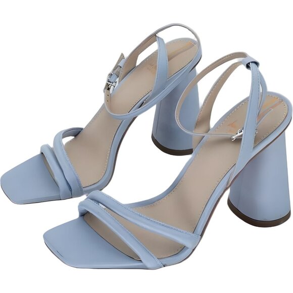 Sam Edelman Kia Ankle Strap Sandals in Oslo Blue for Women, Size 6 - Picture 2 of 6